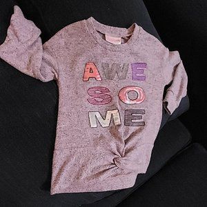 Awesome Sweater that says "Awesome", Girls Size 4